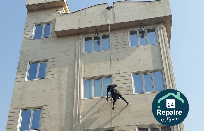 دریل کاری نما ساختمانی در فرمانیه دریل کاری نما ساختمانی در فرمانیه